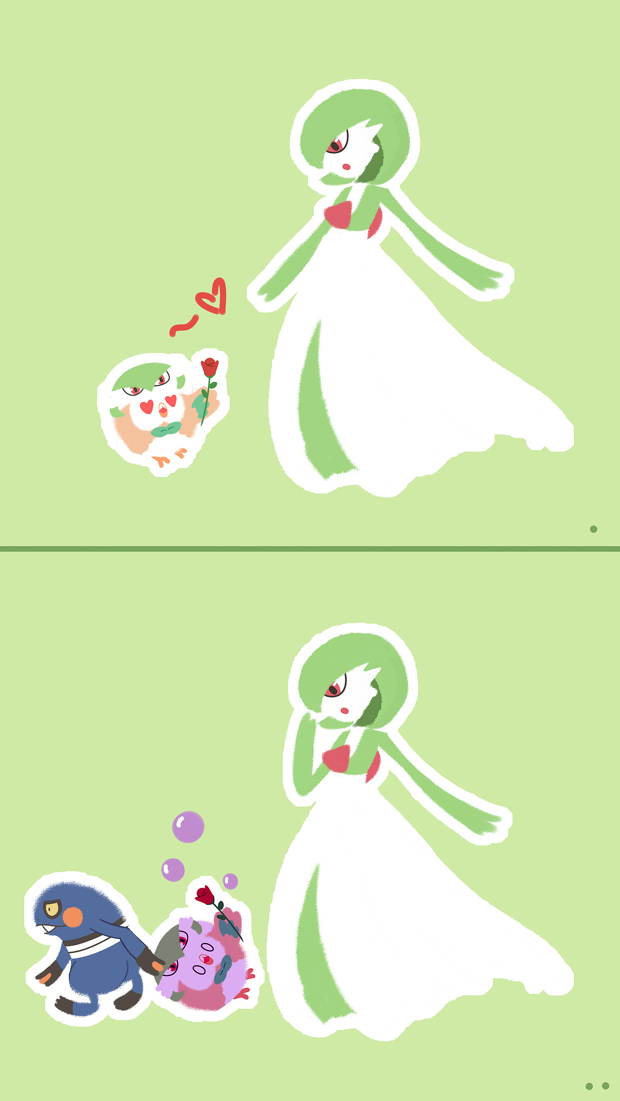【宝可梦生活日常】（图ZMTI4MTg3NTI4） - 单幅漫画 - 站酷设计师喜夜原创素材 - 站酷ZCOOL