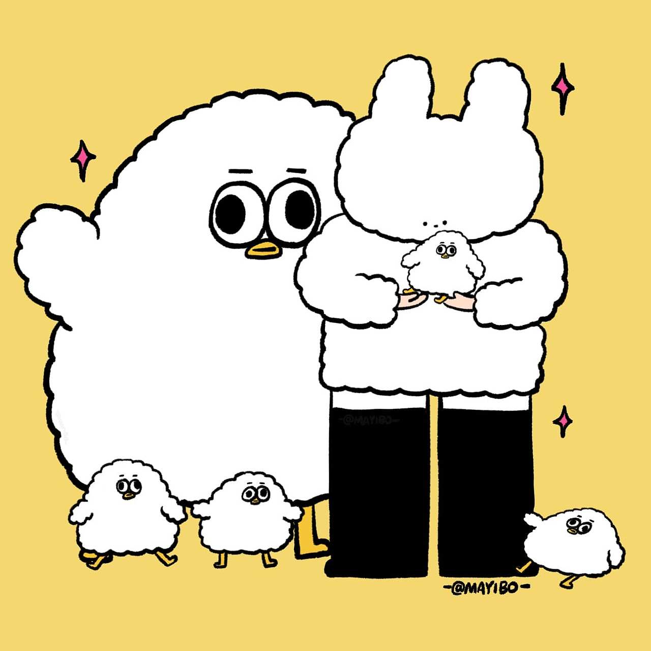 棉棉兔最近的日常