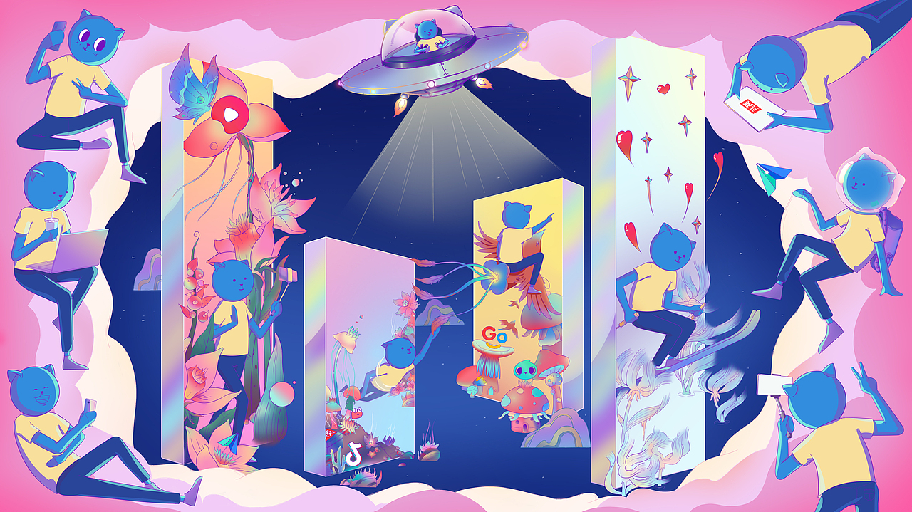 一只猫的旅行（图ZMjI0NjI0Nzky） - 海报 - 站酷设计师呼哈呼哈呼呼哈原创素材 - 站酷ZCOOL