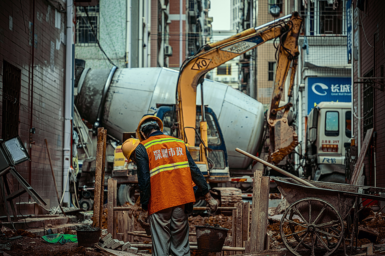 深圳城中村改建施工现场|摄影|人文/纪实摄影|小7的背包 - 原创作品