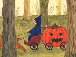 万圣节插画合集
