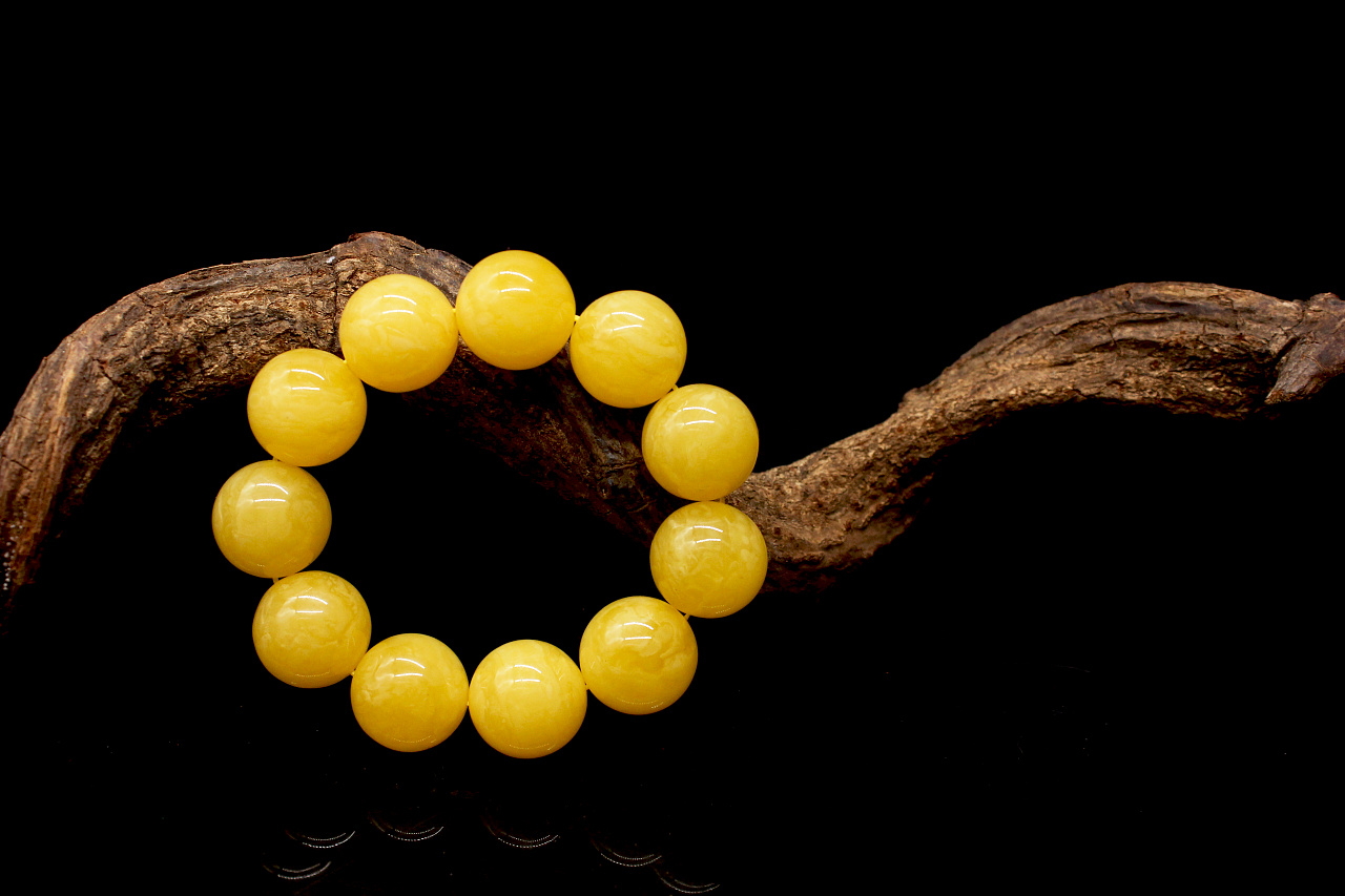 珠宝摄影- 蜜蜡 (手串)