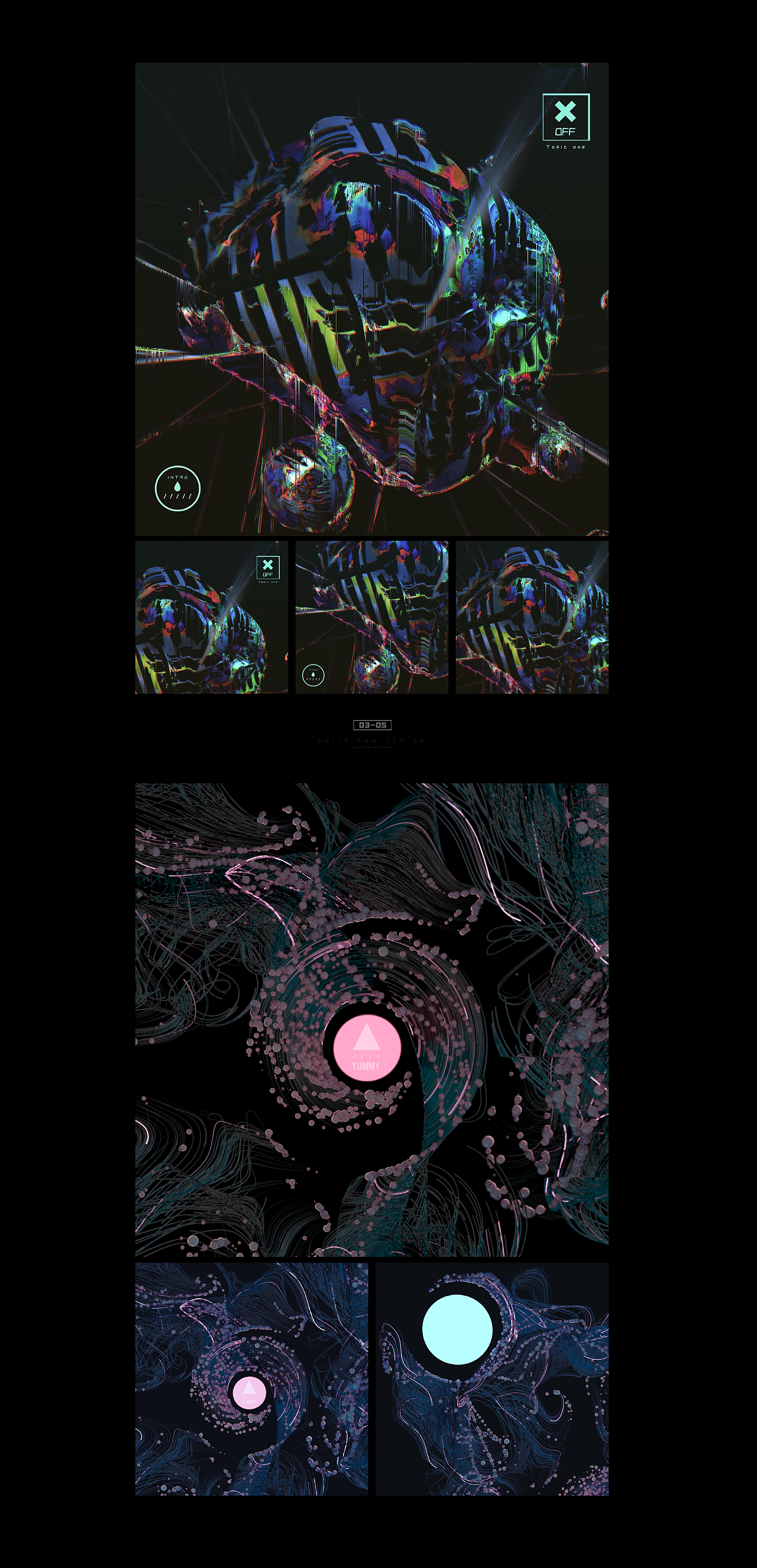 梅红C4D 每日图形设计 (二十)