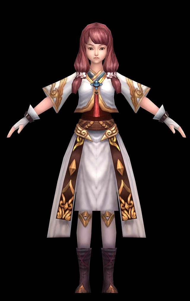 3d游戏人物建模（图ZNDA3NzQ4NzI=） - 人物/生物 - 站酷设计师血色修道院原创素材 - 站酷ZCOOL