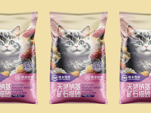 猫砂包装设计