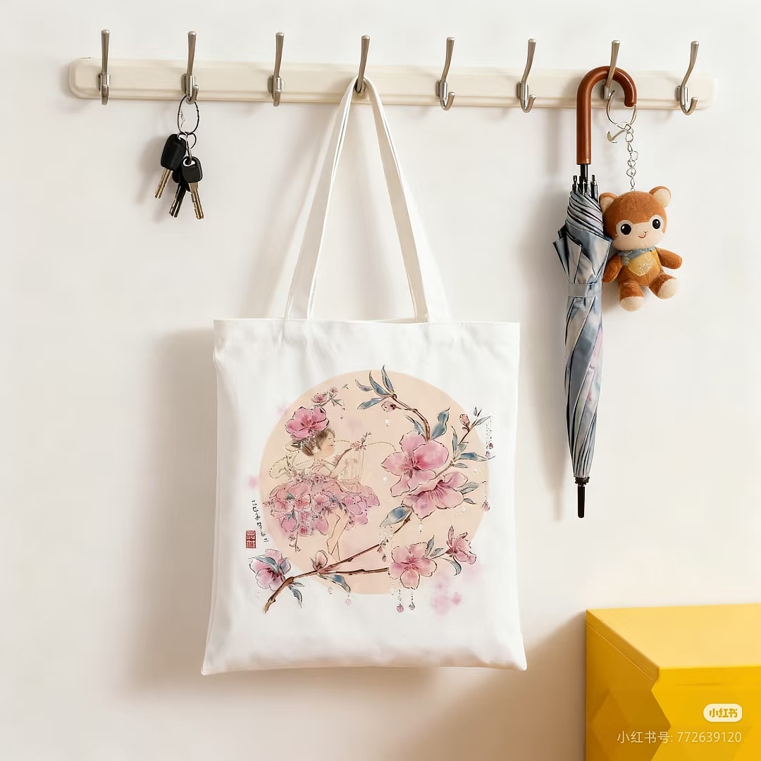 十二花神半合集:菊花、桂花、芙蓉花、桃花、荷花鸢尾