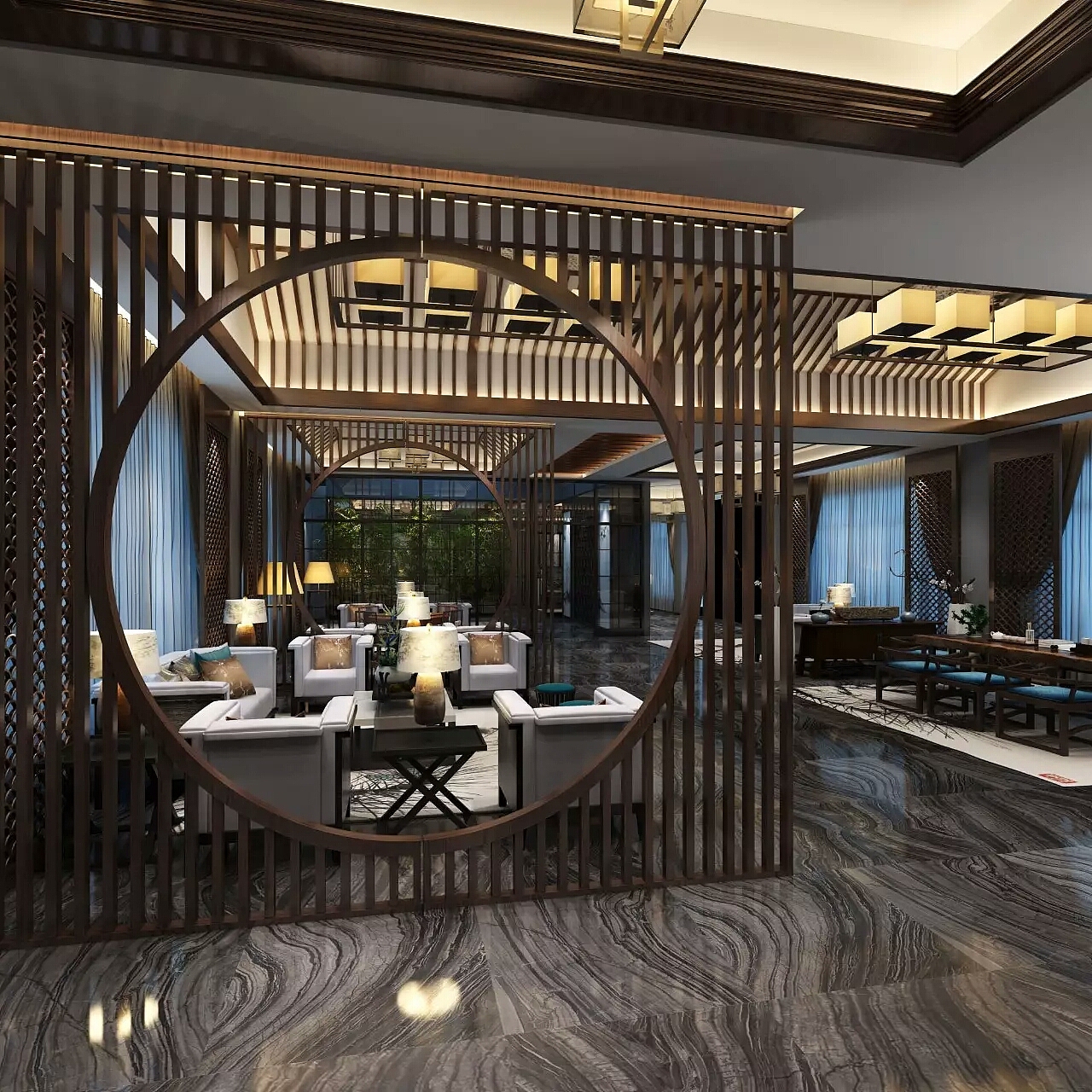 【酒楼会所】推荐一家重庆中式酒楼会所设计,豪华体验（图ZMTUxNDA4MDgw） - 家装设计 - 站酷设计师重庆婚宴酒楼设计原创素材 - 站酷ZCOOL