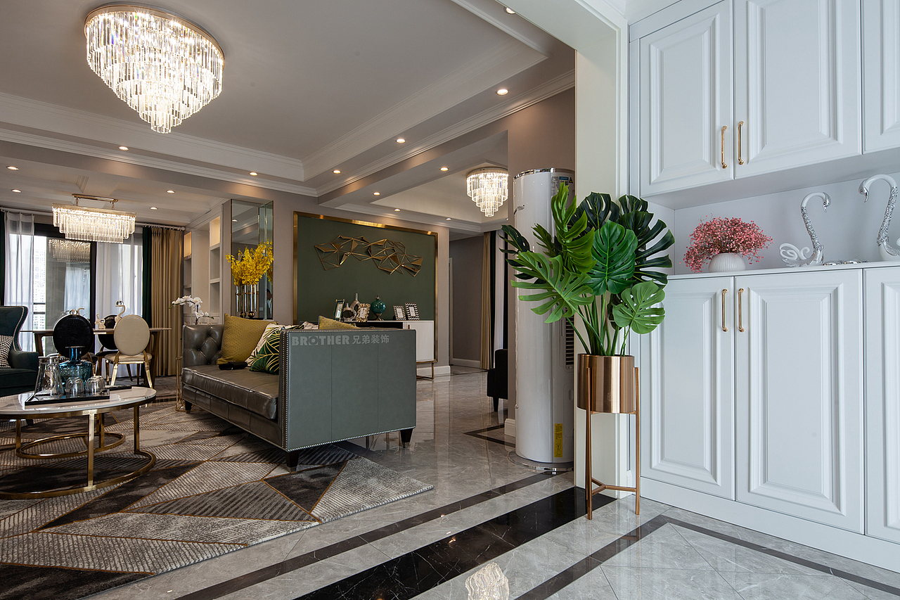 恋湖学郡装修,重庆恋湖学郡装修设计方案实景图