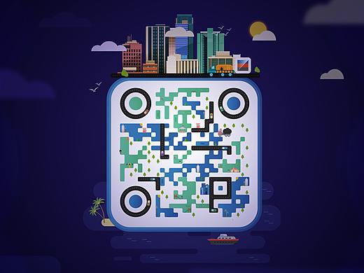 动态二维码（个人主页-ZNDc3NDQyNDQ=） - 动效设计 - 站酷设计师无尽八月原创素材 - 站酷ZCOOL