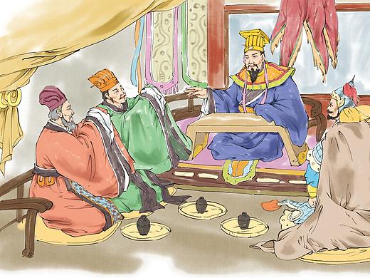 《少儿读史记》部分插图