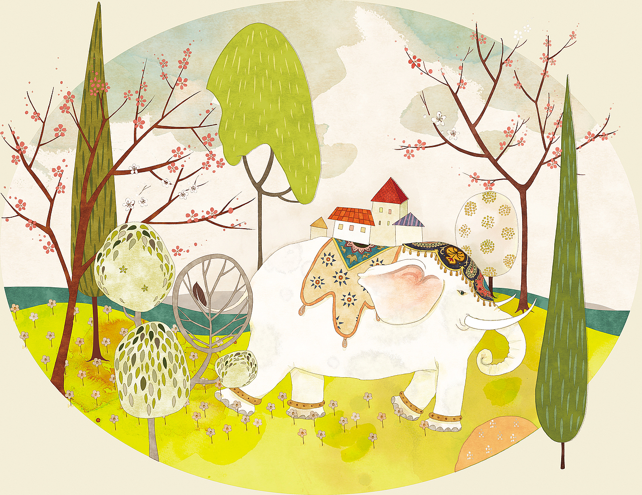 中国电力出版社 《小学生每日一读》封面（图ZNzY5NzQ2ODA=） - 儿童插画 - 站酷设计师月光下的懒猫一溪原创素材 - 站酷ZCOOL