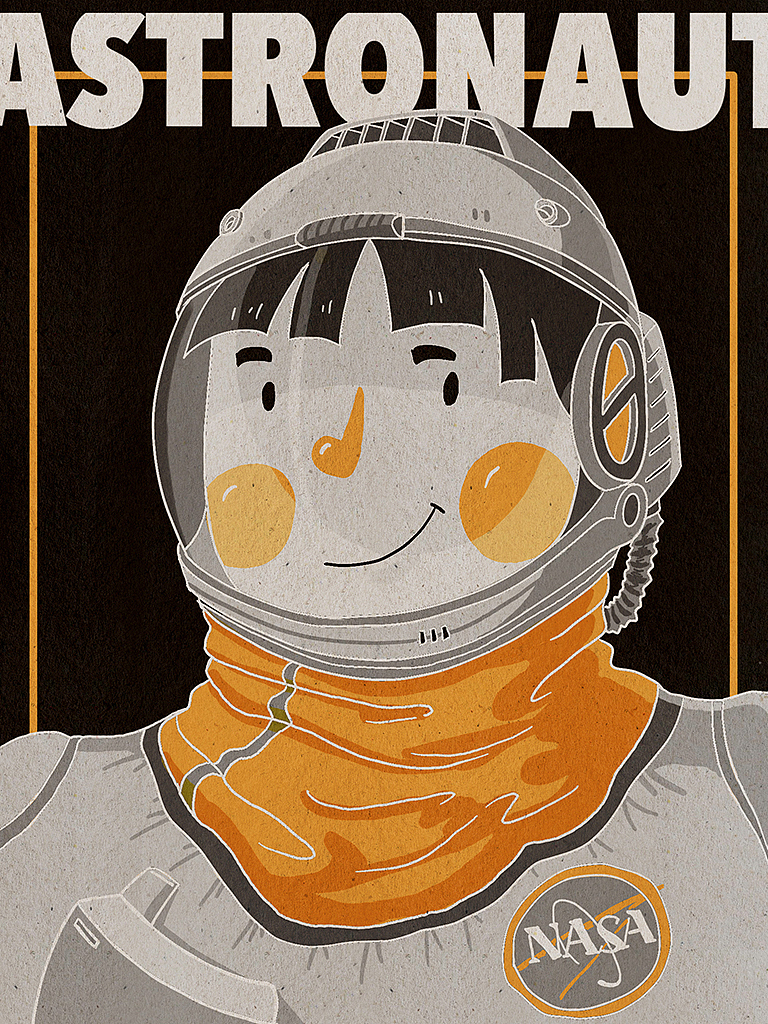 插画习作|我们的目标是星辰大海（图ZMTEyNzE0MjAw） - 创作习作 - 站酷设计师StarmoL原创素材 - 站酷ZCOOL