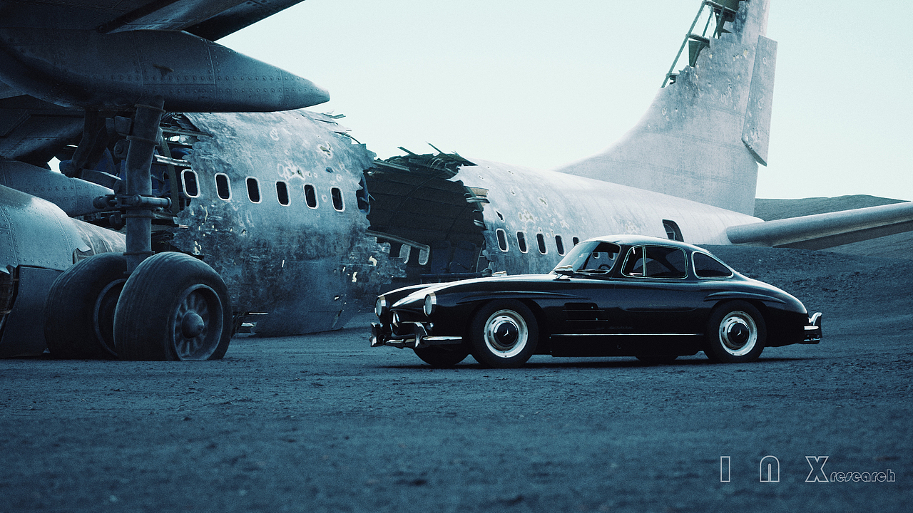 1956 Mercedes Benz 300SL Gullwing UE4 Reserach(图ZMjAzNjUyNDA4) - 机械/交通 - 站酷设计师mclovin原创素材 - 站酷ZCOOL