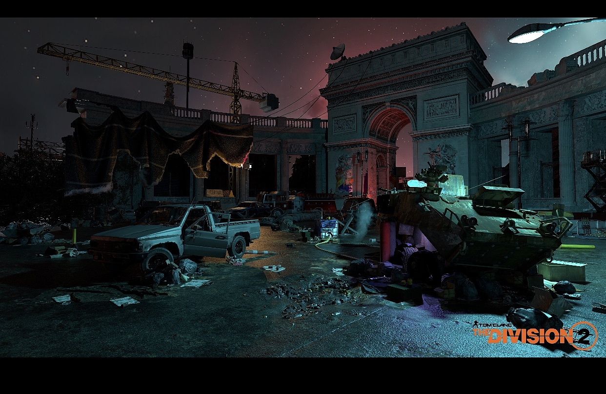 原画场景设计-全境封锁