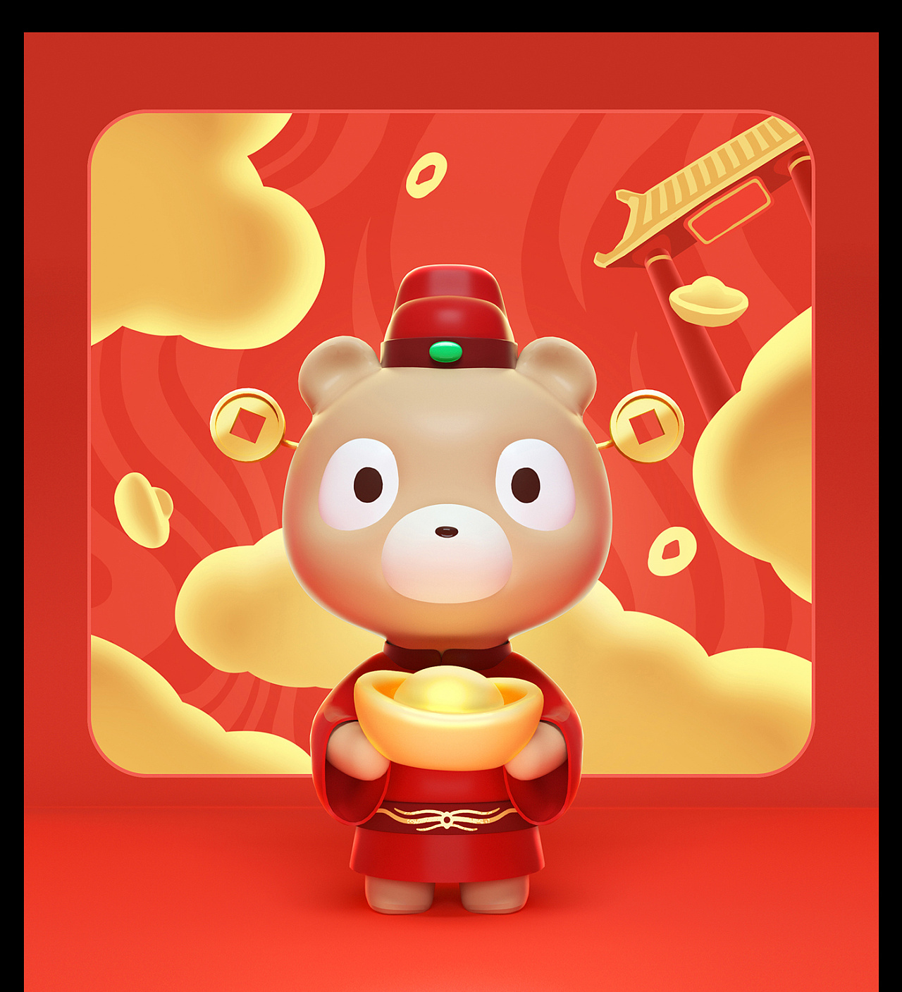 小度熊产品线形象设计