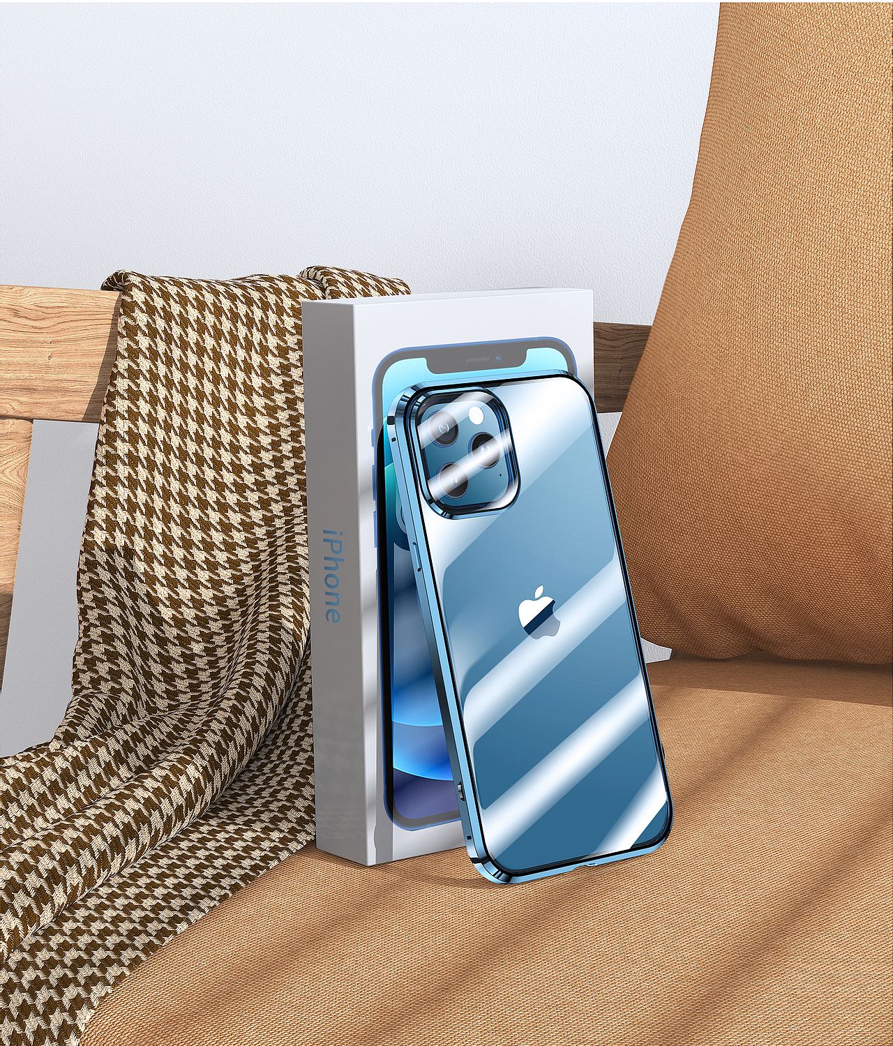 苹果手机万磁王/手机壳/详情页设计分享/产品渲染/电商