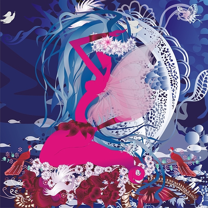 N年前画的插画了"苗族神话传说"（图ZNjg5OTQ5Ng==） - 艺术插画 - 站酷设计师范幺幺原创素材 - 站酷ZCOOL