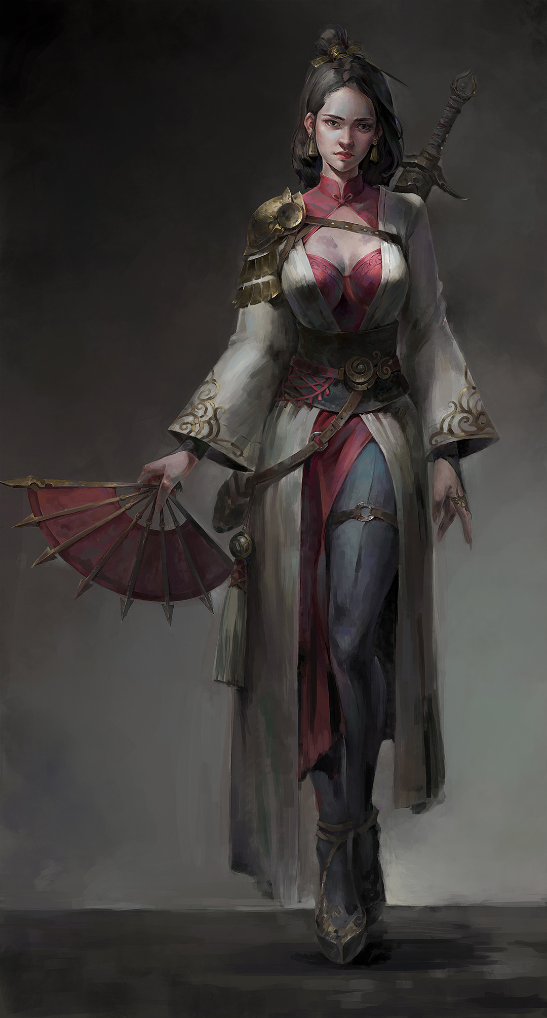 中国风写实角色设计