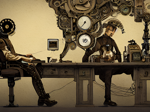 #AI創(chuàng)作實驗室#機械人（個人主頁-ZNjI1ODY3MDg=） - AI作品 - 站酷設(shè)計師快樂蘇蘇原創(chuàng)素材 - 站酷ZCOOL