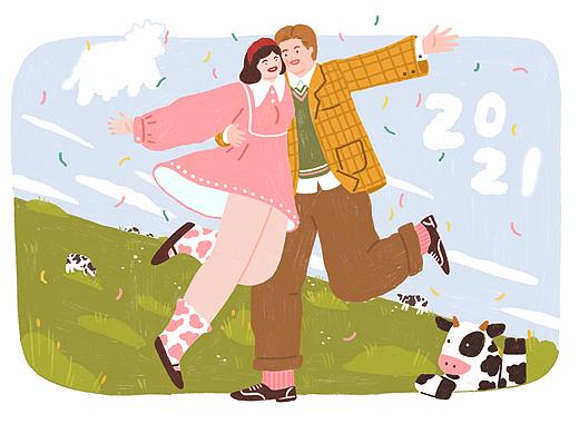 石魚丁的2021新年历