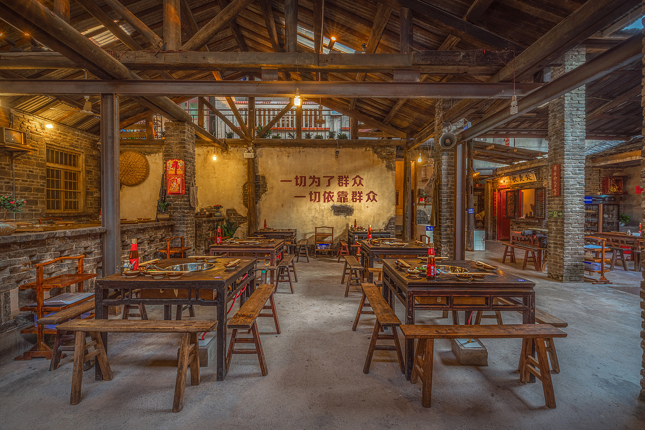 i建筑空间i重庆楠火锅湖滨路总店