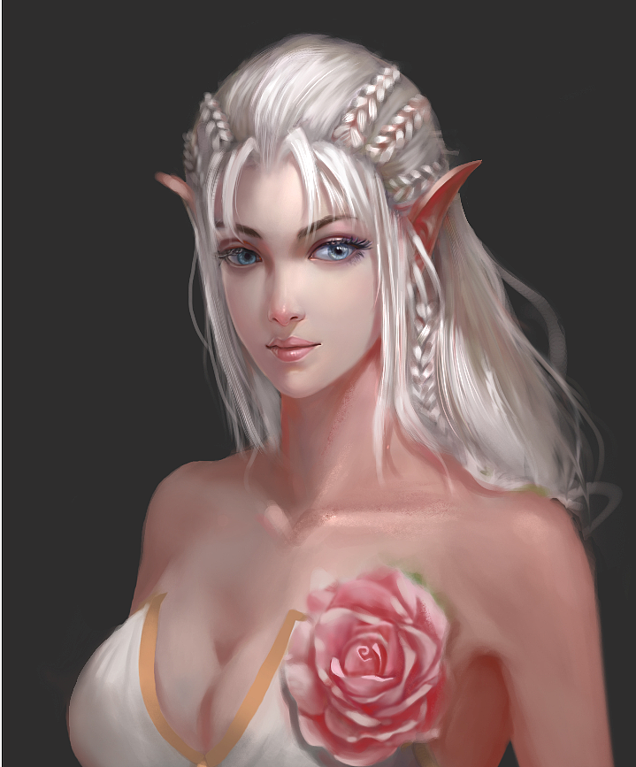 精靈——練習(xí)（圖ZMTM0NDg1MDg=） - 游戲原畫(huà) - 站酷設(shè)計(jì)師魚(yú)兒乖原創(chuàng)素材 - 站酷ZCOOL