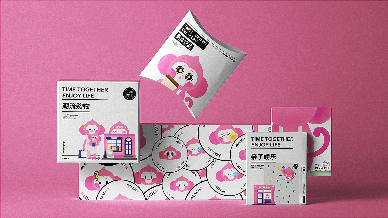 PEACH-T 桃气猴 | 桃源天地整体IP体系打造