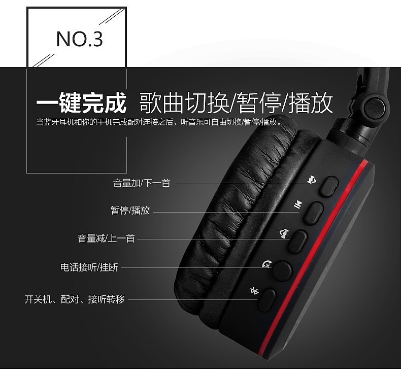 原创:天猫淘宝京东蓝牙无线耳机/耳麦详情页