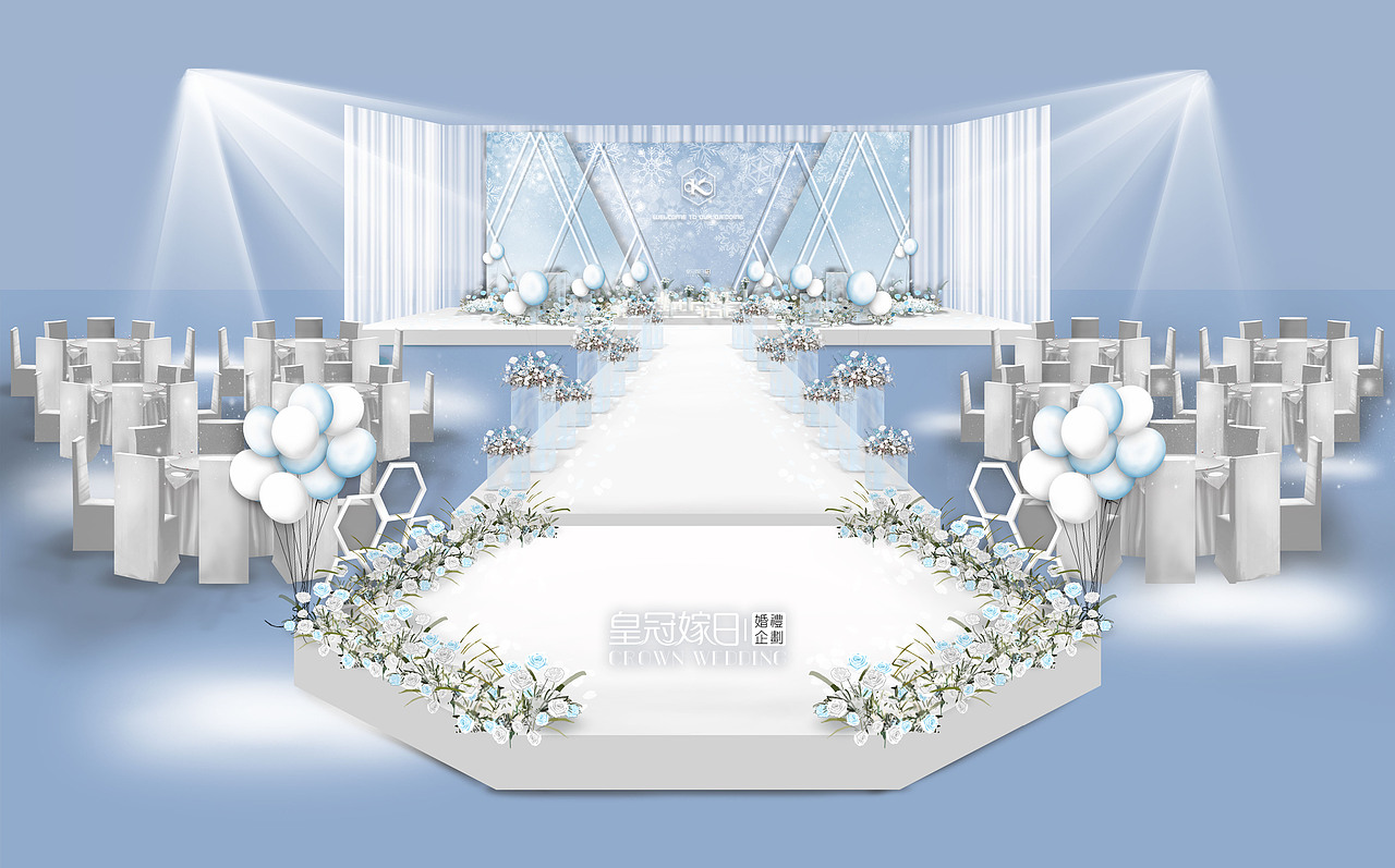 场景(婚礼)手绘图（图ZMTM0ODQ0OTQ4） - 商业插画 - 站酷设计师孤独丶King原创素材 - 站酷ZCOOL