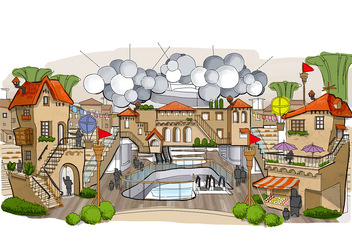 儿童区手稿（图ZMjMyNTMyMjky） - 家装设计 - 站酷设计师月bing原创素材 - 站酷ZCOOL