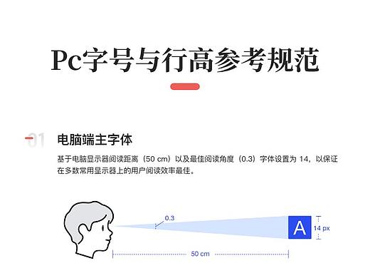 UI设计规范之-pc文本字号行高参考规范