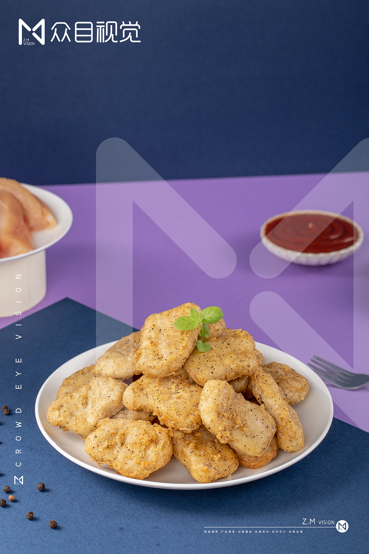 鸡米花 | 产品摄影 x 众目视觉 |_摄影师jacklee-站酷zcool