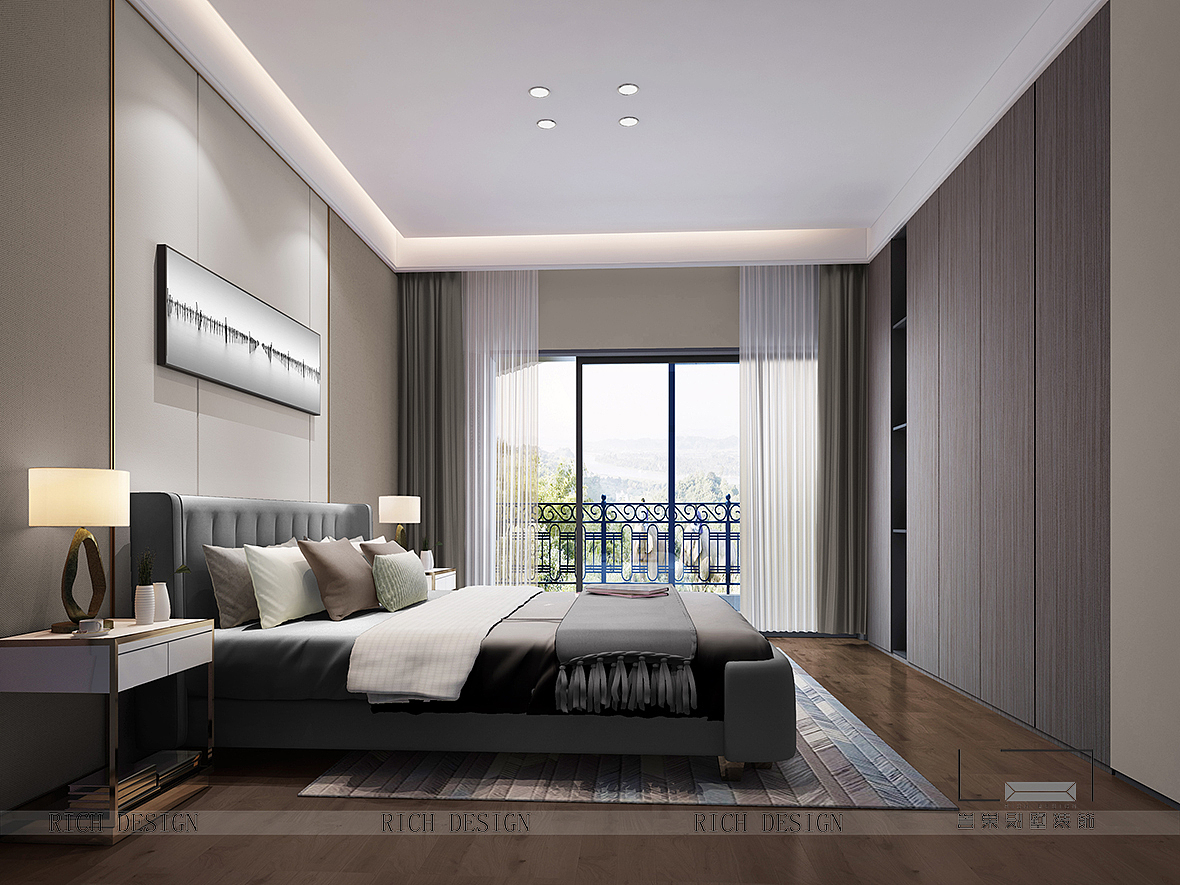 恒大山水别墅现代装修装饰,深圳装修公司