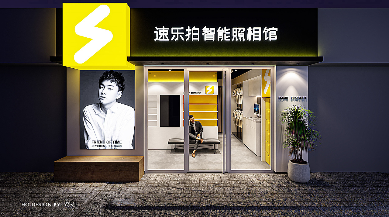 分享收藏faya照相馆简单是为了衬托你的幸福收敛的黑色空间速乐拍2.