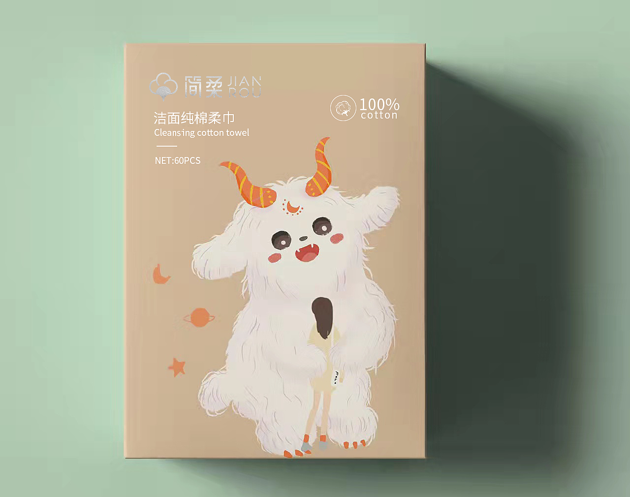 网红小怪兽包装设计