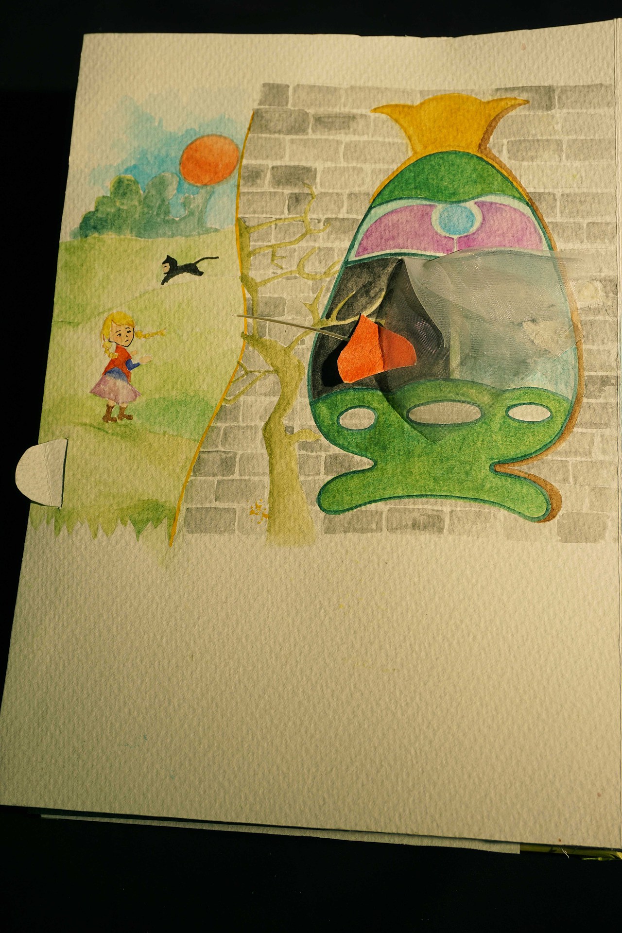 立体书 ——我的猫（图ZMzk3Njg5MDA=） - 绘本 - 站酷设计师方织田原创素材 - 站酷ZCOOL