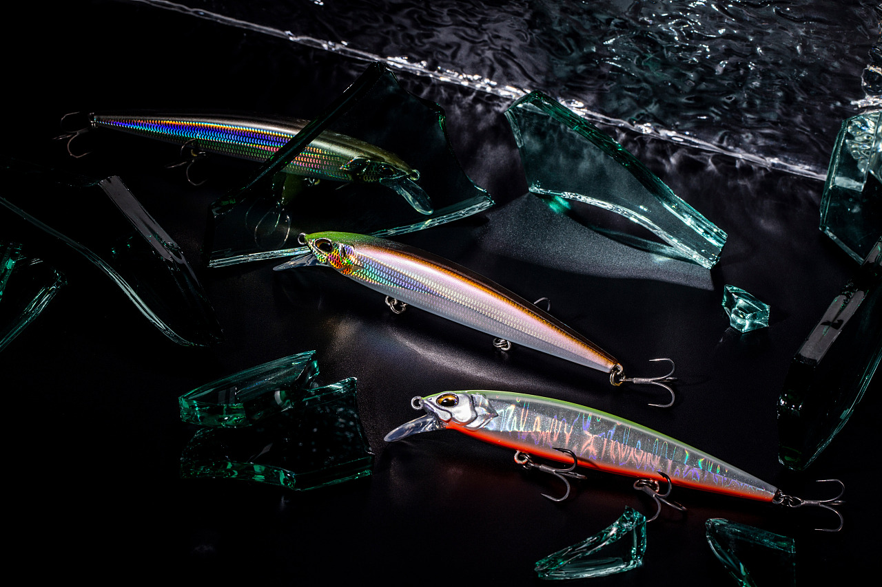 一组鱼饵拍摄 路亚假饵摄影