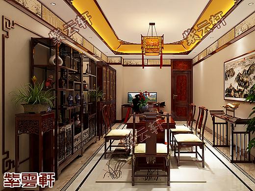 重庆简约古典中式风格别墅——充满艺术风采的殿堂