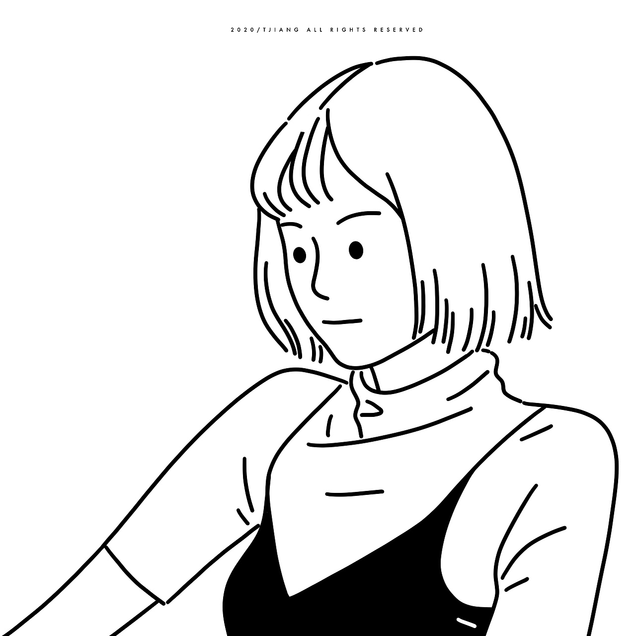 那些人 日涂卡（图ZMTk1OTUzOTk2） - 创作习作 - 站酷设计师TJIANG原创素材 - 站酷ZCOOL