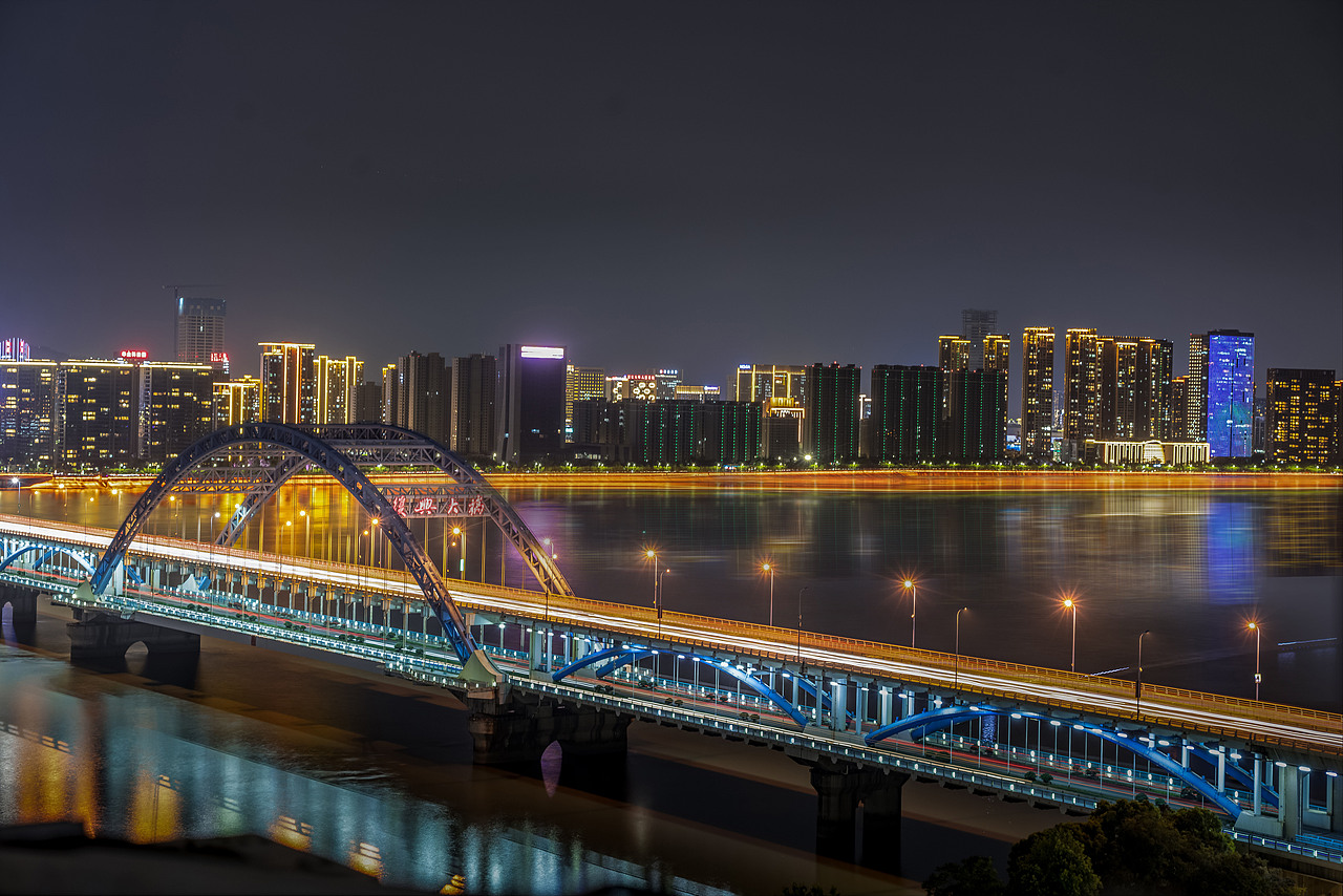 the bridge of fuxing 杭州四桥复兴大桥