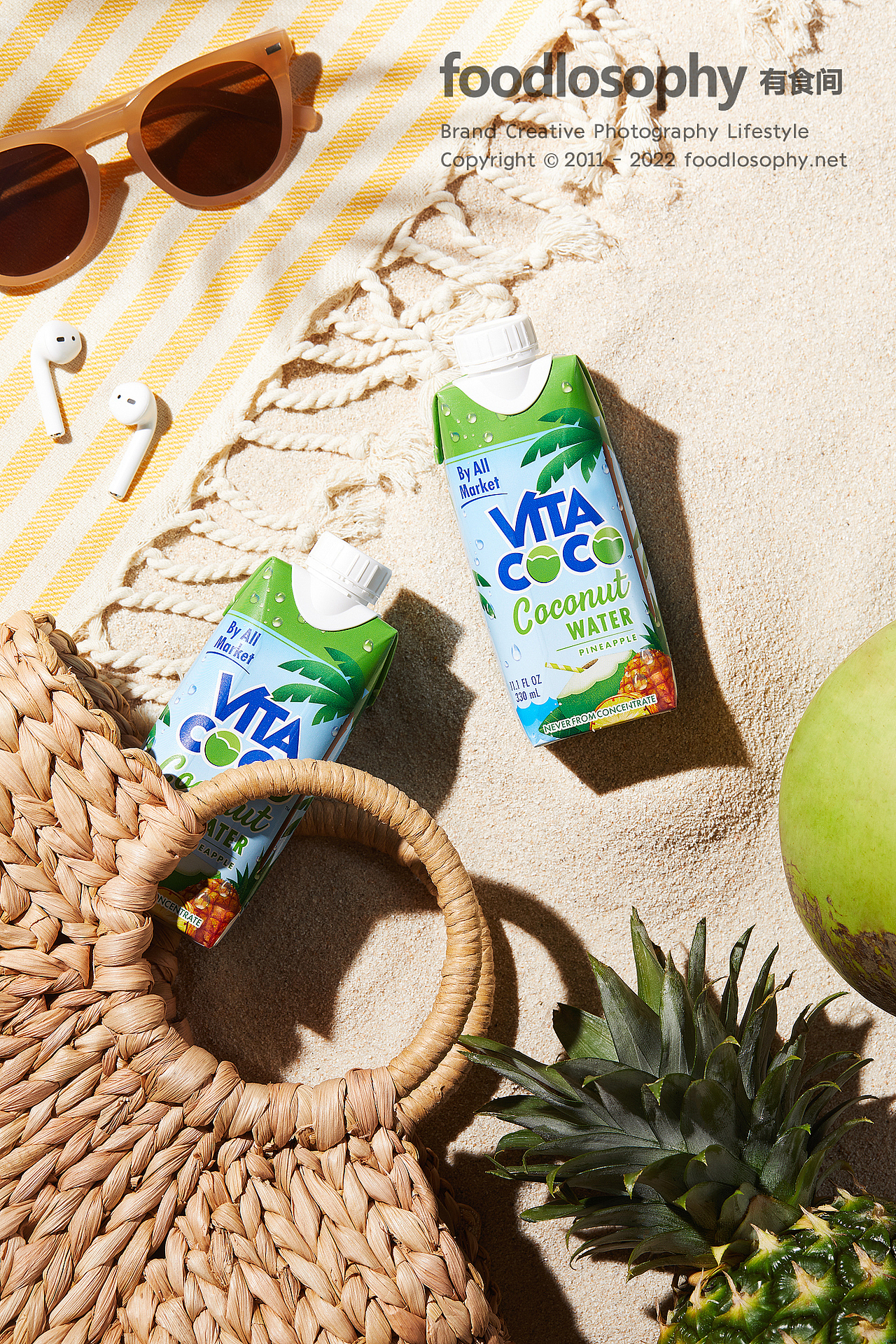 Vitacoco × 有食间|让人身临椰风海滩的一洌甘甜滋味(图ZMjgxNjMzMDQ0) - 产品摄影 - 站酷设计师有食间原创素材 - 站酷ZCOOL