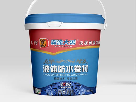 涂料包装设计系列作品