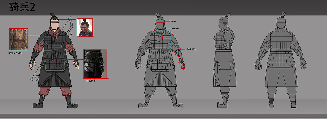 秦代各个兵种的阶段性研究（图ZOTMxNTkwMjQ=） - 概念设定 - 站酷设计师小宇宙777原创素材 - 站酷ZCOOL