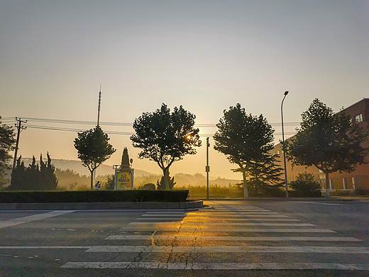 夕阳道路