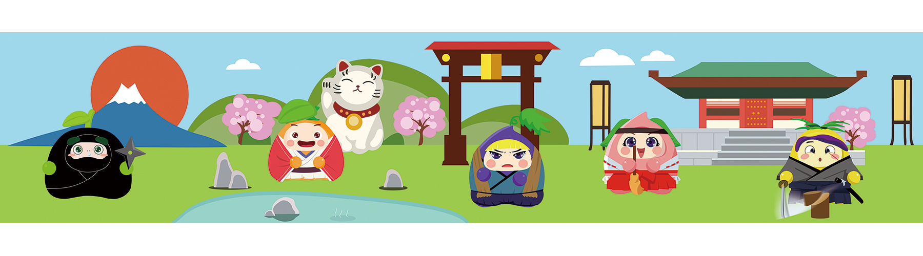 国产动画片果宝特攻品牌插画|平面|图案|草兔子大人 - 原创作品