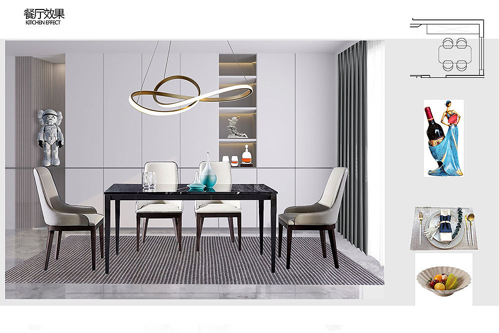 国际城2期A户型样板间软装设计方案（图ZMjM4NDg5OTYw） - 家装设计 - 站酷设计师天津室内设计培训原创素材 - 站酷ZCOOL