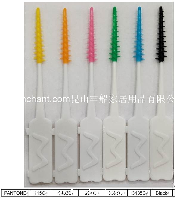 牙间刷 软胶雅间刷 硅胶雅间刷