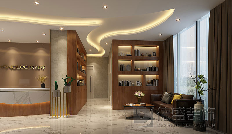 重庆高端美容院装修-美容院设计-安婕妤美容院