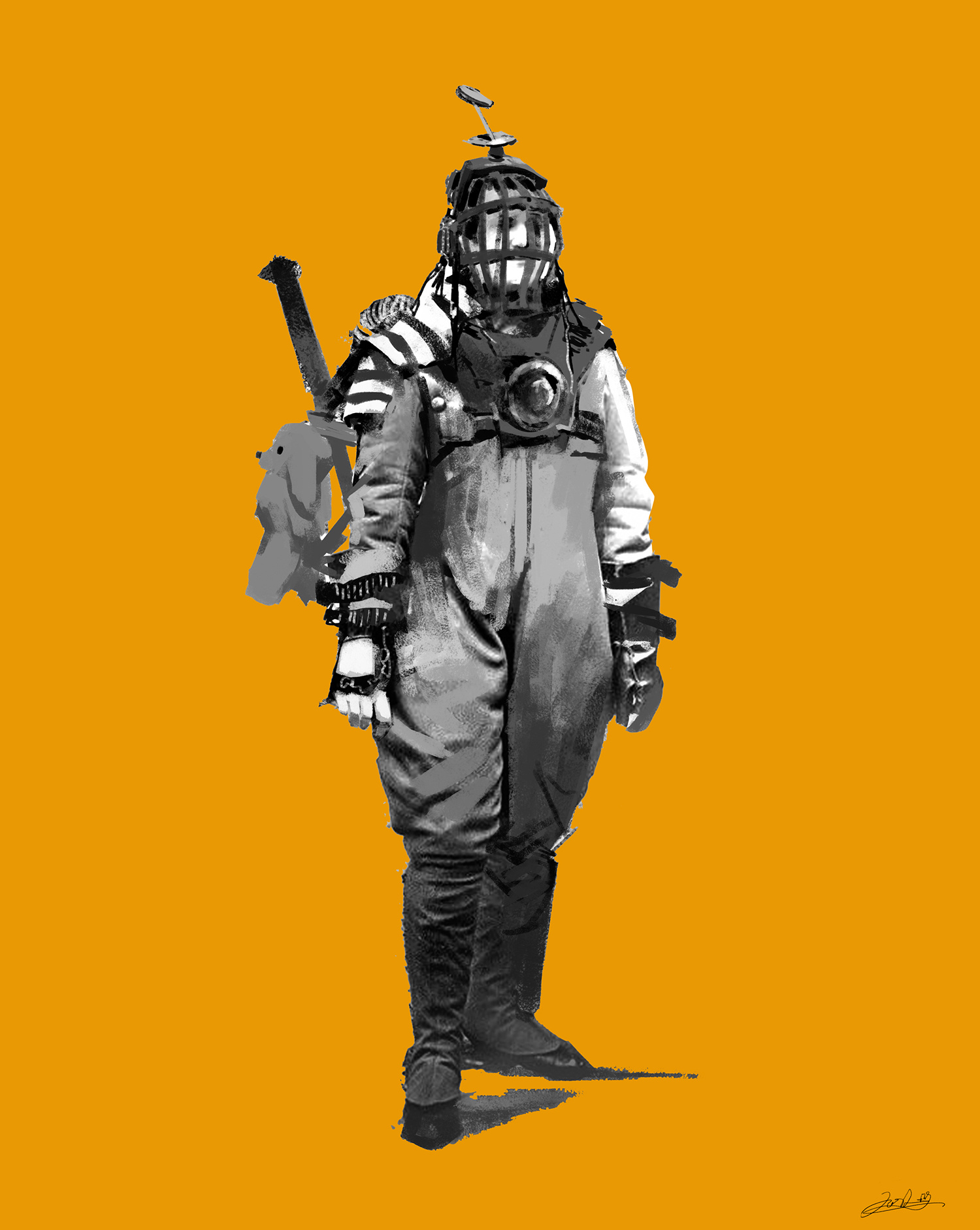 废土角色草图合集