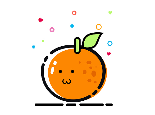 MBE风格水果图标